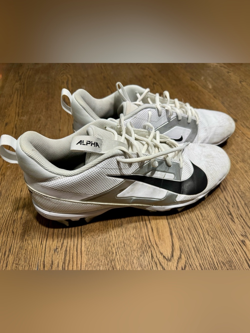 Nike Alpha Menace Football Cleats Men Sz 13